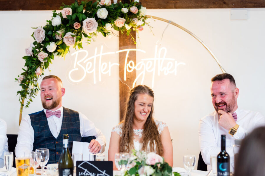 Faye And George Wedding 30 07 22 910 900X599 at Blackstock Country Estate