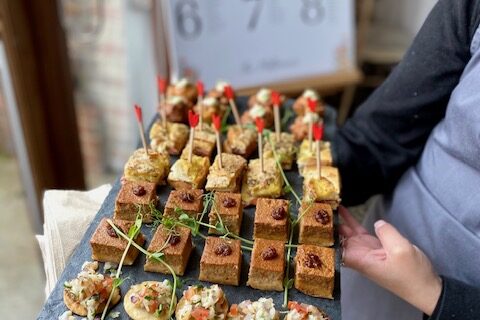 A Selection of Canapes A Selection of Canapes