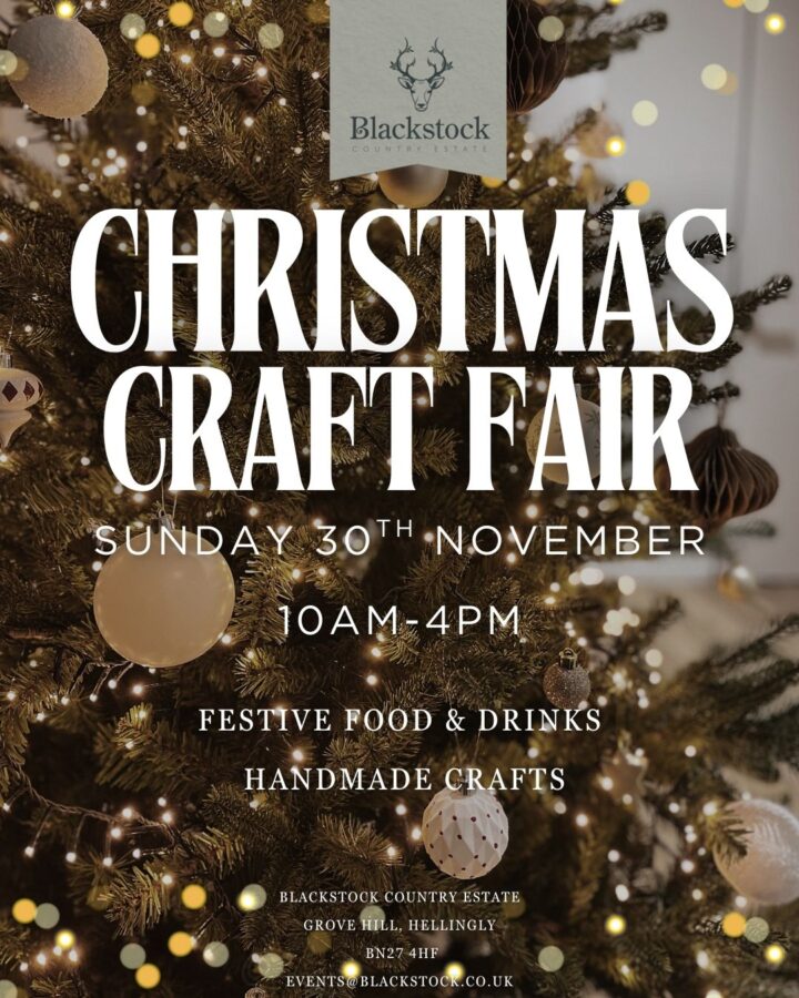 Christmas Fair Poster 2025 720X900 at Blackstock Country Estate